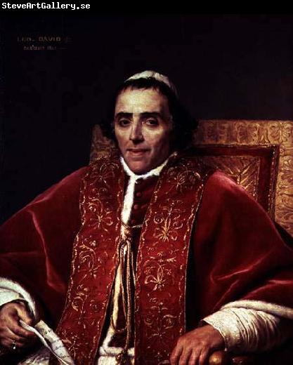 Jacques-Louis David Portrait of Pope Pius VII